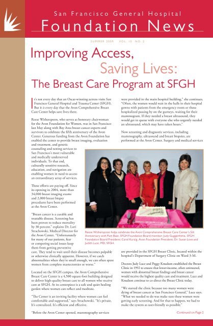 Foundation News - San Francisco General Hospital Foundation