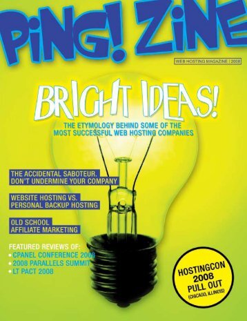 contents - Ping! Zine Web Tech Magazine