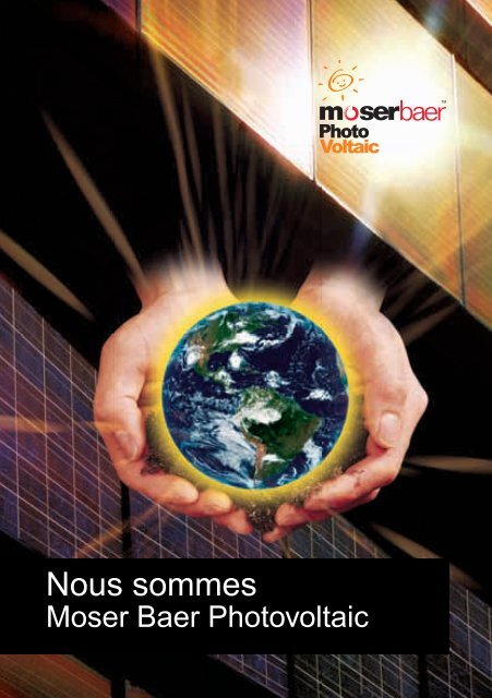 Nous sommes - Moser Baer Solar Limited