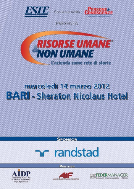 Risorse Umane e non Umane - Este