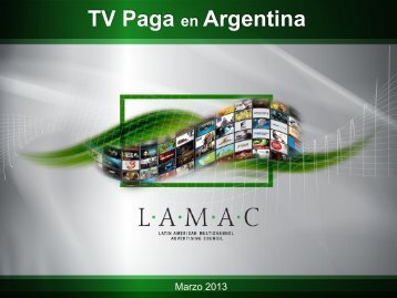 Penetración de TV Paga - LAMAC