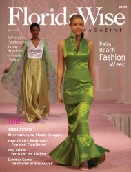 inside: Fashion - Florida Wise