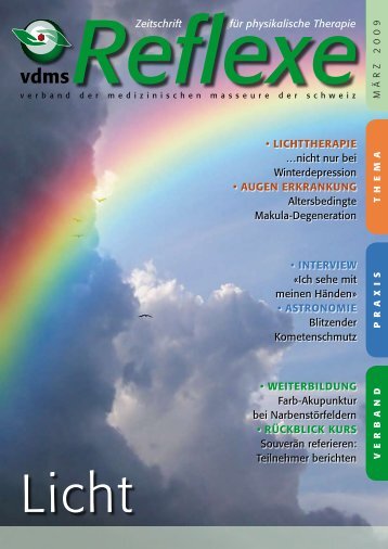 Zeitschrift für physikalische Therapie • LICHTTHERAPIE ... - vdms