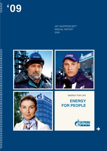 ENERGY FOR PEOPLE - JSC Gazprom Neft