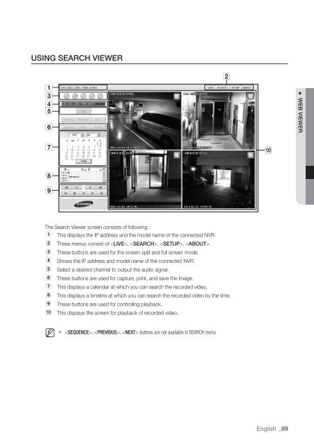 Samsung SRN-470D User Manual - Use-IP