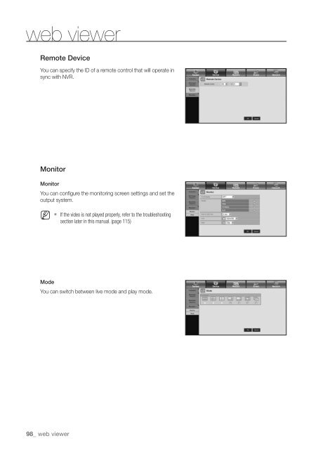 Samsung SRN-470D User Manual - Use-IP