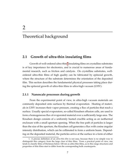 Atomically defined tips in scanning probe microscopy - McGill Physics