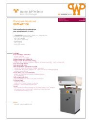 Diviseuse bouleuse ROTAMAT EN - WP BAKERYGROUP