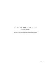 PLAN DE REORGANIZARE - rcg