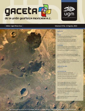 Editor: Ligia PÃ©rez-Cruz Volumen III No. 12 Agosto, 2013 - UGM