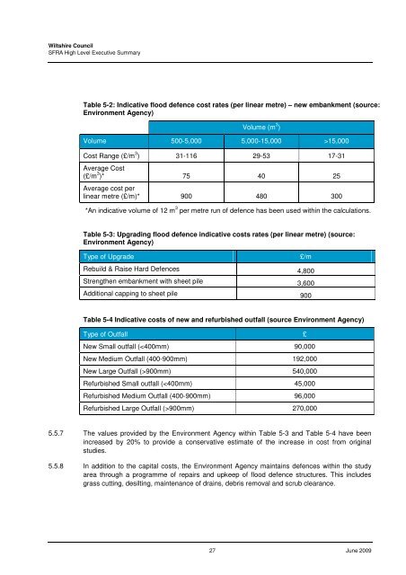 Strategic Flood Risk Assessment - Wiltshire Council