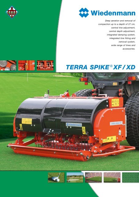 TERRA SPIKE Â® XF / XD - Wiedenmann GmbH