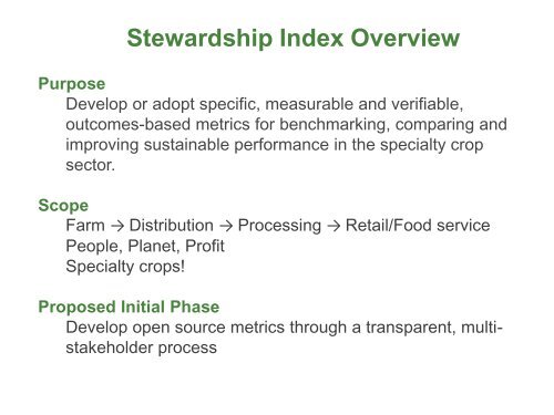 The 5 P's of Sustainable Agriculture, Ecosystem-based IPM, and the ...