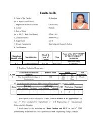 View Profile - SREE SOWDAMBIKA COLLEGE OF ENGINEERING