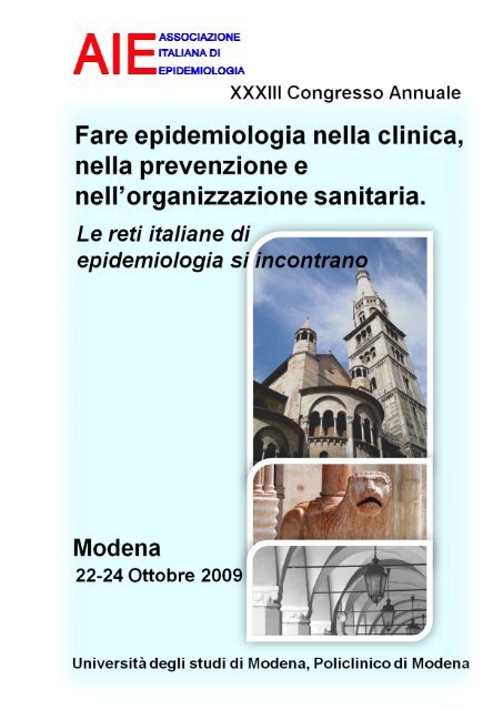 gli atti del congresso sono scaricabili in allegato - Associazione ...