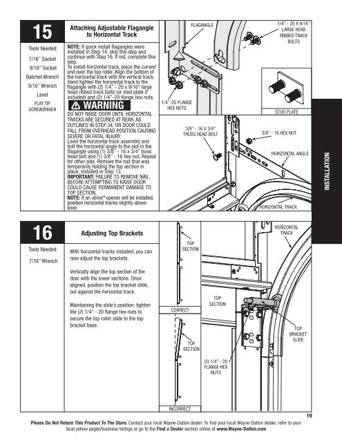 TorqueMaster SD Spring - 9100 9400 9600 - Wayne Dalton