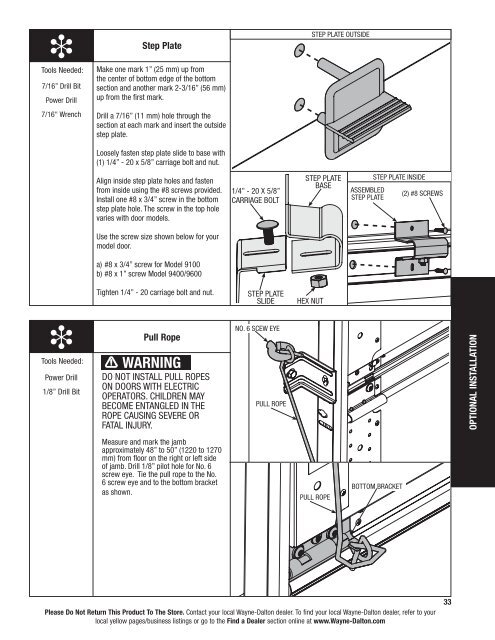 TorqueMaster SD Spring - 9100 9400 9600 - Wayne Dalton