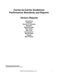 Carrier-to-Carrier Guidelines Ver.17 - Verizon