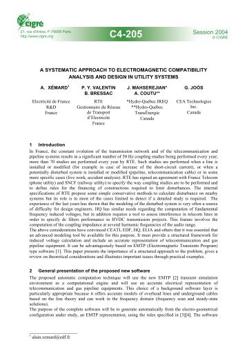 A systematic approach to electromagnetic compatibility analysis and ...