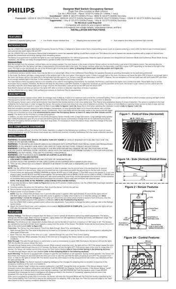 LRS2215 Instructions EN.pdf - Philips Lighting Controls