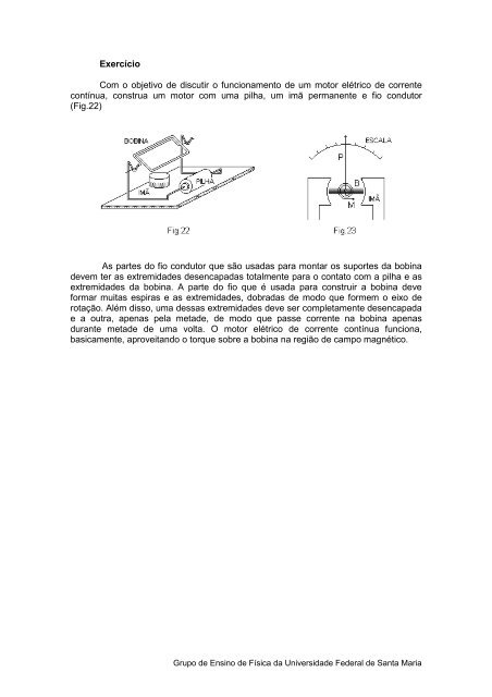 Torque sobre uma Espira Retangular - UFSM