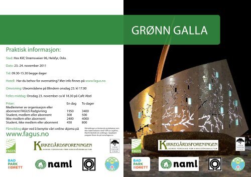GrÃ¸nn Galla program - FAGUS