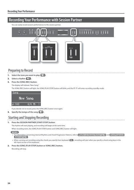 Owner's Manual (FP-7F_OM.pdf) - Roland