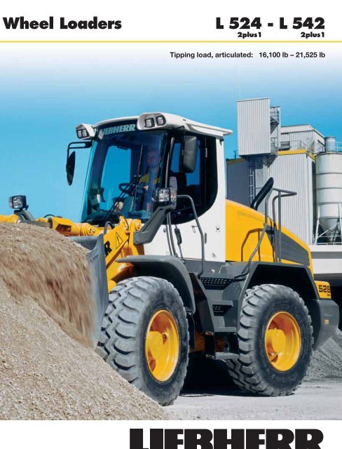 L 524 - L 542 Wheel Loaders