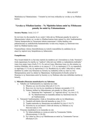 PDF: MALAGASY