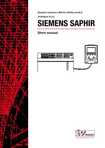 Short manual Saphir LB20 S34 Eng V3_3x - Elektroskandia