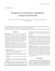 Tiempo de evoluciÃ³n de la apendicitis y riesgo ... - SciELO Colombia