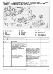 Remove/install electrohydraulic controller unit (transmission installed)