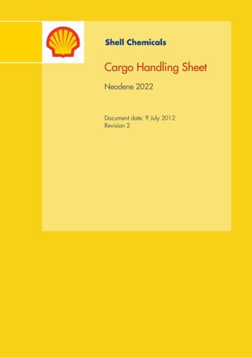 Marine Cargo Handling Sheet NEODENE 2022