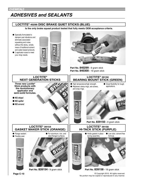 ADHESIVES and SEALANTS - Momar