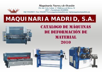 15 - Maquinaria Madrid