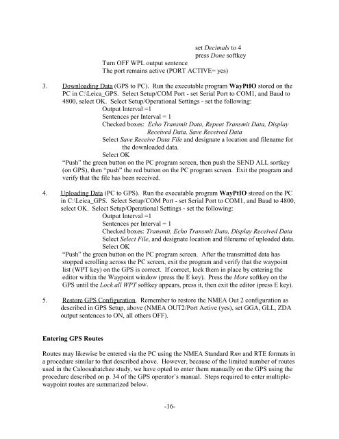 Operating Instructions Manual For The Acoustic ... - BioSonics, Inc