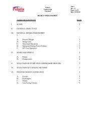 DESIGN PHILOSOPHY TABLE OF CONTENTS PAGE I. SCOPE 2 II ...