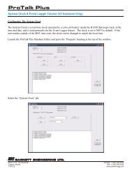 ProTalk Plus Firmware Update Tutorial - Barnett Engineering Ltd