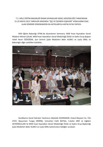 tc milli eğitim bakanlığı insan kaynakları genel müdürlüğü tarafından ...