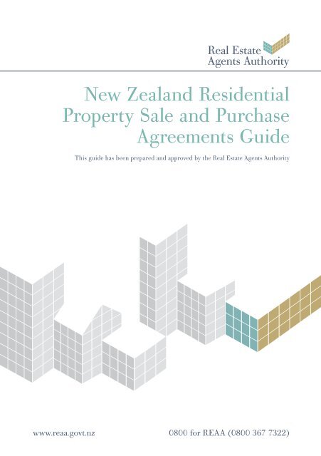 New Zealand Residential Property Sale and Purchase Agreements ...