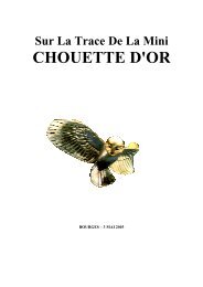 CHOUETTE D'OR