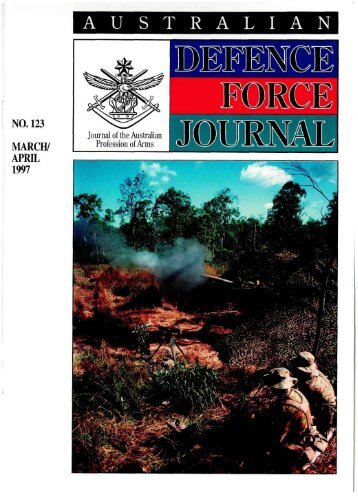 ISSUE 123 : Mar/Apr - 1997 - Australian Defence Force Journal