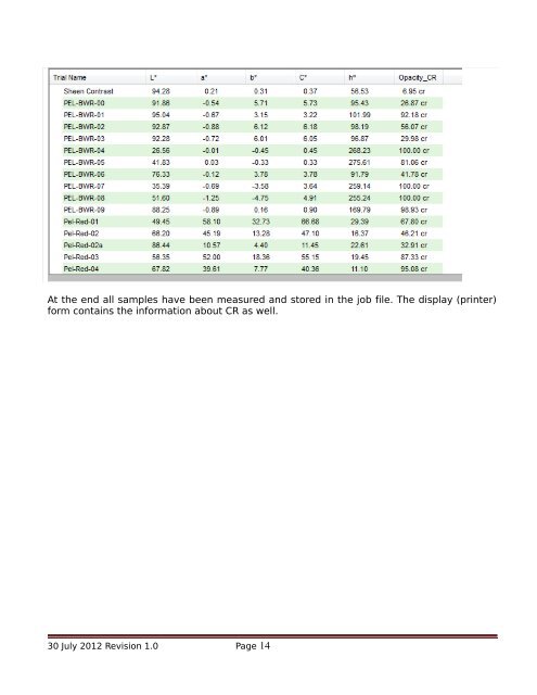 06 Paint Database Guide - X-Rite