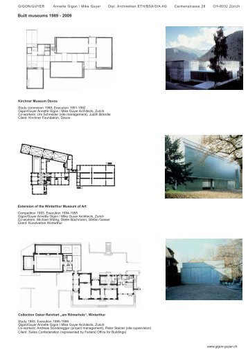 Built museums 1989 - 2009 - Munch-museet