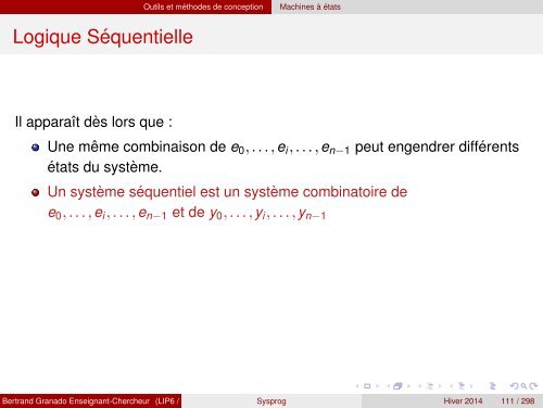 Transparents du cours - VHDL - MAE - MÃ©moire - Free