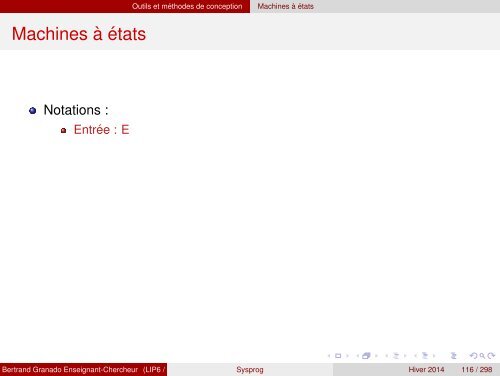 Transparents du cours - VHDL - MAE - MÃ©moire - Free