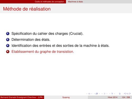 Transparents du cours - VHDL - MAE - MÃ©moire - Free