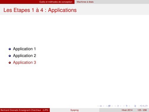 Transparents du cours - VHDL - MAE - MÃ©moire - Free