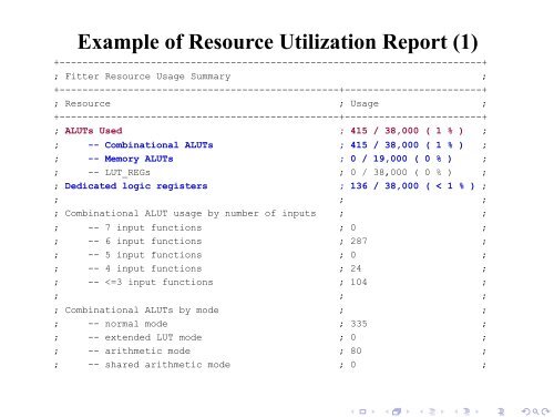 Transparents du cours - VHDL - MAE - MÃ©moire - Free