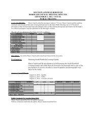 09-03-13 Public Minutes - Borough of South Plainfield